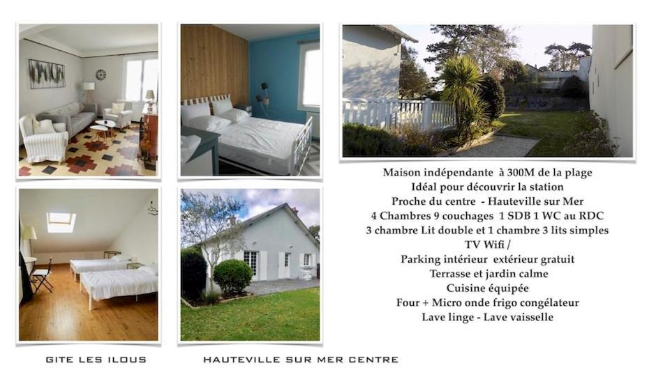 Villa Les Ilous Hauteville-sur-Mer Exterior foto